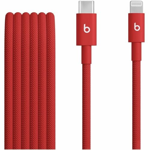 Apple 1.50 m (59.06") Lightning/USB-C Data Transfer Cable - Rapid Red