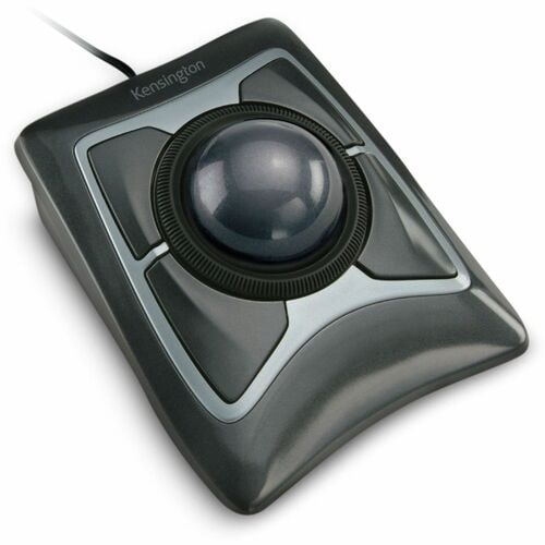Kensington Expert Mouse Desplazamiento mediante bola (Trackball) - Óptico - 4 Botón(es) - Cable - 400 dpi - Anillo de desp