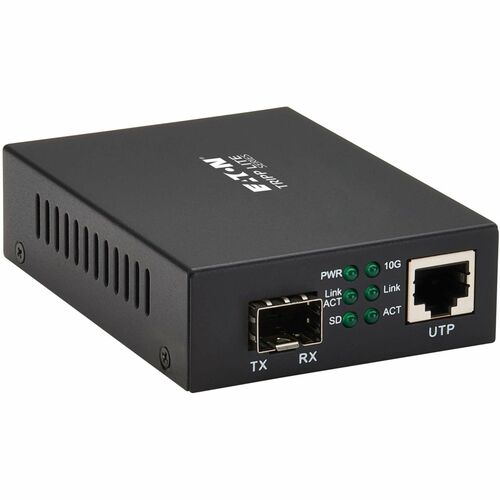 Tripp Lite series N786-001-SFP Transceiver/Media Converter - 1 x Network (RJ-45) - Single-mode, Multi-mode - 850 nm, 1310 