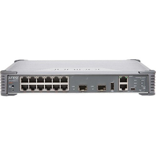 Juniper EX2300-C EX2300-C-12P 12 Ports Manageable Layer 3 Switch - Gigabit Ethernet, 10 Gigabit Ethernet - 10/100/1000Base