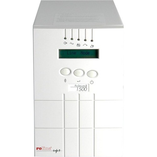 Roline ProSecure Double Conversion Online UPS - 1.50 kVA/1.05 kW - Tower - 5 Minute Stand-by - 230 V AC Input - 230 V AC O