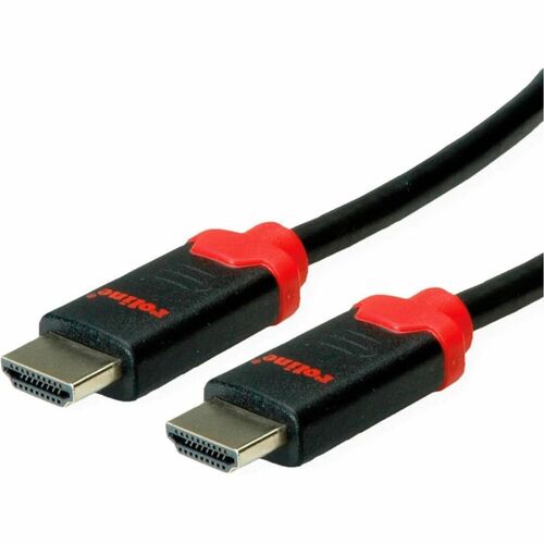 Roline 1 m HDMI A/V Cable - Cable for Audio/Video Device - First End: 1 x 19-pin HDMI 2.1 Type A Digital Audio/Video - Mal