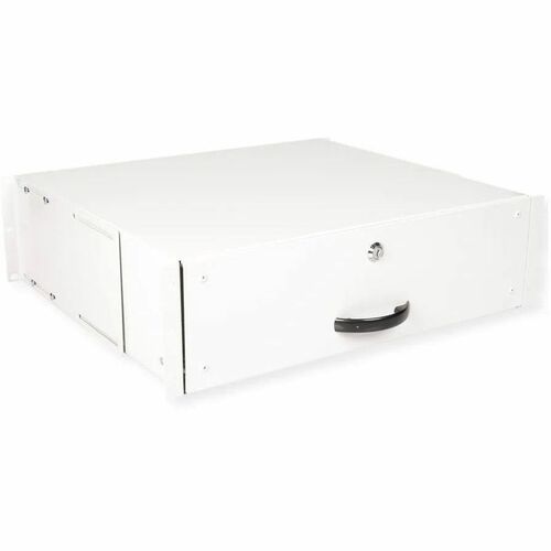 Roline Keyboard Drawer - 3U - 130 mm Height x 485 mm Width x 400 mm Depth - Grey, Light Grey - Steel