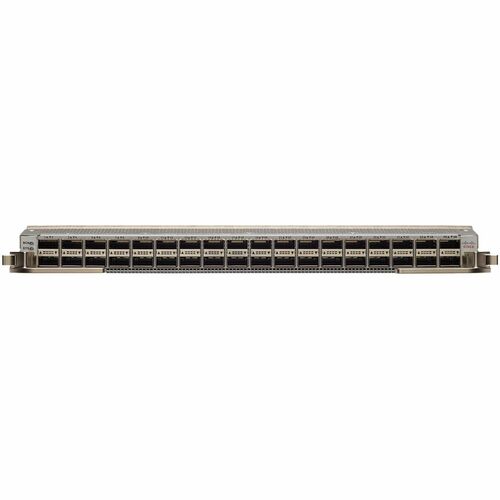 Cisco Line Card - For Data Networking, Optical Network - Optical Fiber100 Gigabit Ethernet - 100GBase-X - 100 Gbit/s - 36 
