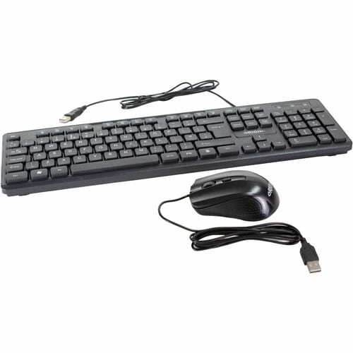 Origin Keyboard & Mouse - QWERTY - English - 1 Piece - USB Volcanic Crater Structure Cable Keyboard - 105 Key - Keyboard/K