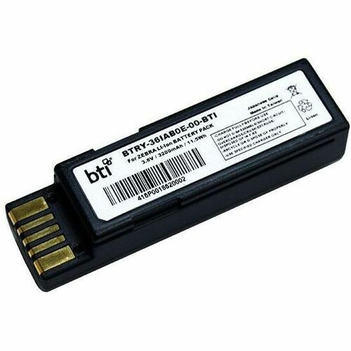 BTI BTRY-36IAB0E-00-BTI 1-CELL 3.6V LI-ION SCANNER BATTERY FOR ZEBRA DS3600, LS3600, LI3600 - Compatible OEM: BTRY-36IAB0E