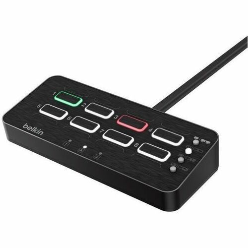 Belkin MultiClave Secure KVM Remote Control 8-Port - For Secure KVM