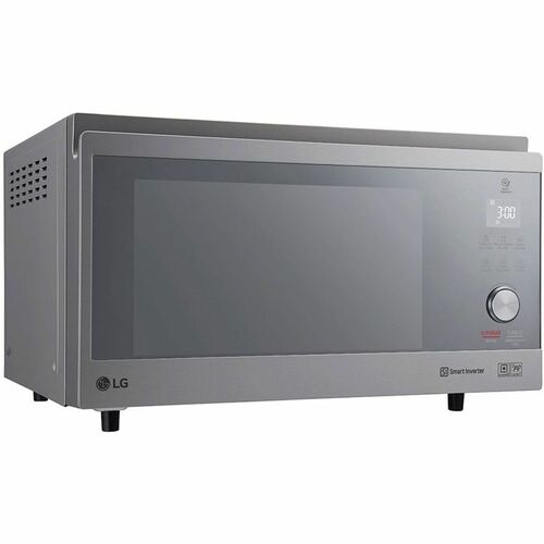 LG NeoChef MJ1466APR Uno solo Horno de microondas - Gris, Plata - 39L Capacidad - Microondas, Gratinado (Grill), Asar, Con
