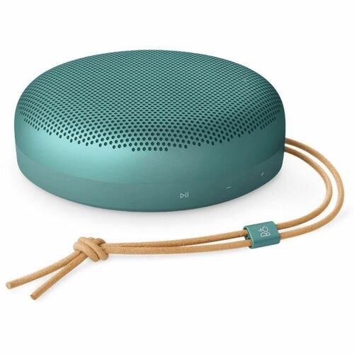 B&O Beosound A1 3rd Gen Portable Bluetooth Speaker System - 60 W RMS - Eucalyptus Green - 54 Hz to 20 kHz - Battery Rechar