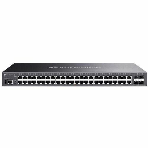 Omada Omada 48-Port Gigabit Stackable Lite L3 Managed Switch with 4× 10G Slots - 48 Ports - Manageable - Gigabit Ethernet,