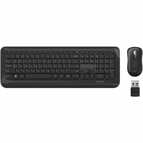 Incase Designed by Microsoft Wireless Desktop 850 Keyboard & Mouse - English - USB Wireless RF 2.40 GHz Keyboard - Keyboar