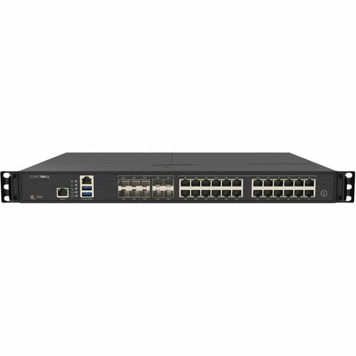 SonicWall NSa 3800 Network Security/Firewall Appliance - Centralized Management - 24 Port - 1000Base-T, 10GBase-X - 10 Gig