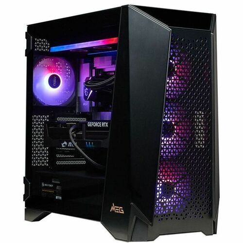 MSI Infinite ZS Gaming PC AMD R9-9900x3D Nvidia RTX 5070Ti 32GB 2TB SSD W11P - Mid-Tower Chassis - PRO B850-P WIFI ATX Mot