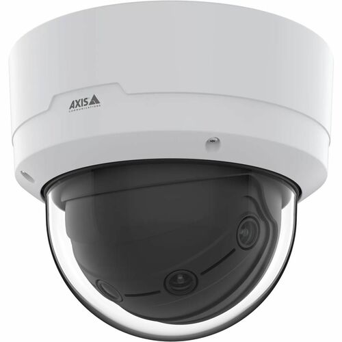 AXIS Q4809-PVE 12 Megapixel Outdoor Network Camera - Colour - Dome - White - TAA Compliant - Infrared Night Vision - H.264