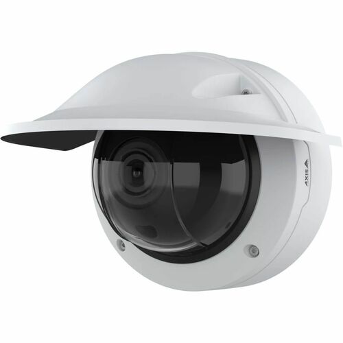 AXIS Q3548-LVE 8 Megapixel Outdoor 4K Network Camera - Colour - Dome - White - TAA Compliant - Infrared Night Vision - H.2