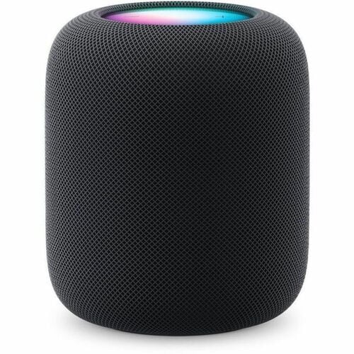 Apple HomePod Bluetooth Smart Speaker - Siri, Apple HomeKit Supported - Midnight - Dolby Atmos - Wireless LAN