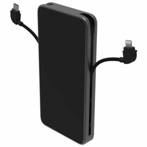 mophie Powerstation Plus Stromspeicher - Schwarz - für iPhone, USB Typ C Gerät, iPad - 10000 mAh - 30 W - USB Typ-C Anschl