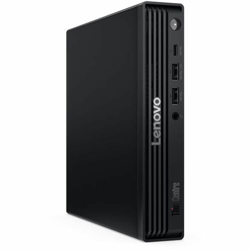 Lenovo ThinkCentre M70q Gen 6 13A4000AAU Desktop Computer - Intel Core Ultra 7 265T - 32 GB - 1 TB SSD - Tiny - Black - In