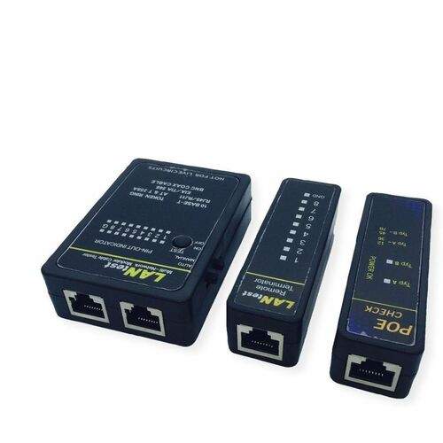 Value Data Cable/PoE Tester - Network Testing, Cable Testing, PoE Testing - 2 x Network (RJ-45) - Twisted Pair - 1 Number 