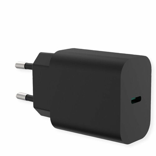 Value 25 W AC Adapter - Universal Adapter - 1 USB Type-C - For Smartphone, Tablet PC, External SSD, External HDD - Europe 