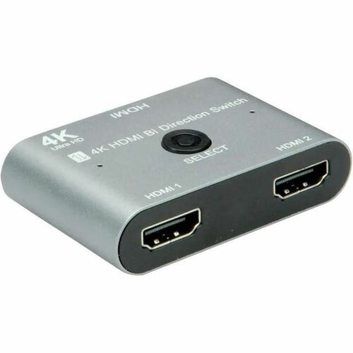 Value Audio/Video Switchbox - Cable - 3840 x 2160 - 4K, 4K UHD, 2K - 2160p - 2 Input Device - 2 Display - Monitor, TV, Pro