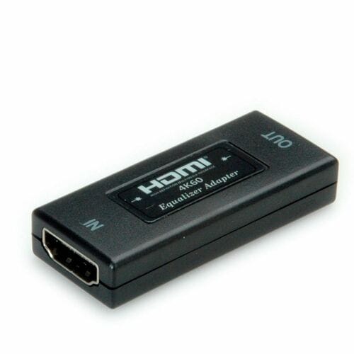 Value Signal Amplifier - Black - 3840 x 2160 - 340 MHz Maximum Video Bandwidth - 20 m Maximum Operating Distance - 1 x HDM