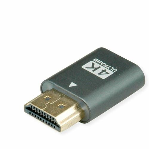 Value Video Emulator - Black - Functions: Video Emulation - 2160p - 3840 x 2160 - 4K - HDMI - Monitor