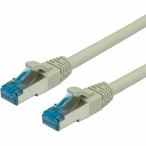 Value 7 m Kategorie 6a Netzwerkkabel - Cable for Netzwerkgerät - 10 Gbit/s - Patchkabel - Abschirmung - LSOH - 27 AWG - Grau