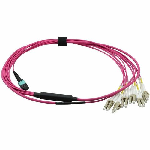 Value 2 m Glasfaser Netzwerkkabel - Cable for Netzwerkgerät - Fanout-Kabel - LSOH - 50/125 µm - Violett
