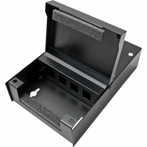 Value Kabelbündler - Schwarz - Kabelmanagement-Box - 1U Rack Height - Stahl