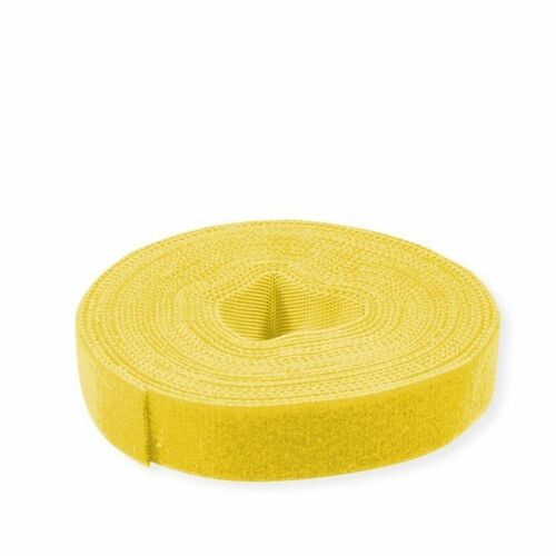 Value Kabelführung - Gelb - 1 Rolle Paket - Kabelbinder und -riemen - 25 m Länge