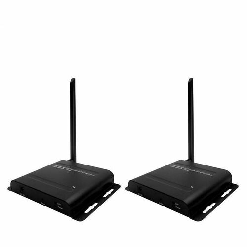 Value Video-Extender-Transmitter/Receiver - Kabellos - 100 m Reichweite - 1 x HDMI Ein - 2 x HDMI Aus - 1 x Remote (IR) In