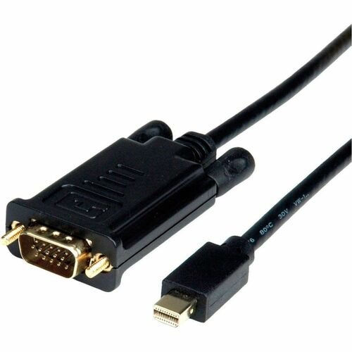 Value 1,50 m Mini DisplayPort/VGA Videokabel - Cable for Monitor, Grafikkarte, Videogerät - Unterstützt bis zu1080, 1920 x