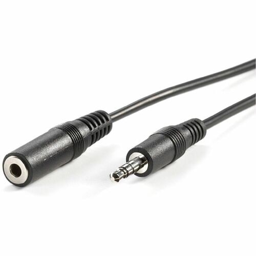 Value 5 m Klinke Audiokabel - Cable for Audiogerät - Verlängerungskabel - Schwarz