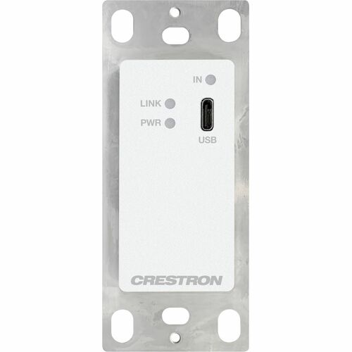 Crestron DM Lite HD-TX-4KZ-111-1G-W Transmissor do extensor de vídeo - Com fios - 70,10 m Alcance - 1 x Rede (RJ-45) - 1 x