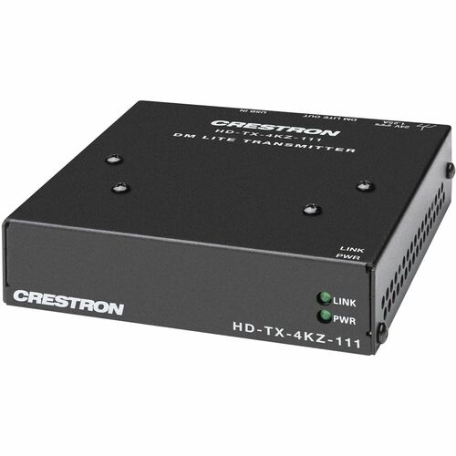Crestron DM Lite HD-TX-4KZ-111 Transmissor do extensor de vídeo - Com fios - 70,10 m Alcance - 1 x Rede (RJ-45) - 1 x USB 
