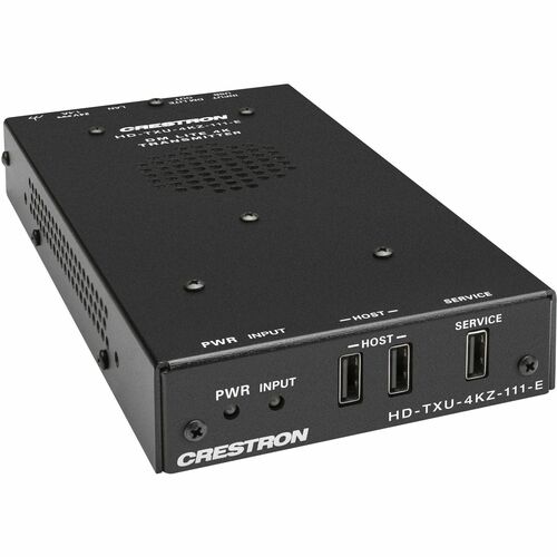 Crestron DM Lite HD-TXU-4KZ-111-E Transmissor do extensor de vídeo - Com fios - 70,10 m Alcance - 2 x Rede (RJ-45) - 4 x U