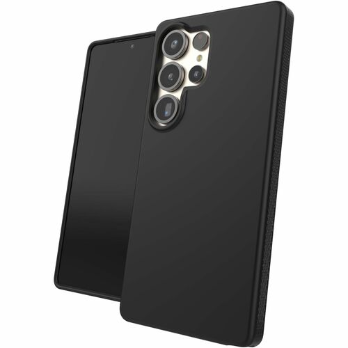 ZAGG Milan Snap Hülle für Samsung Galaxy S25 Ultra Smartphone - Strukturierte Griffflächen - Schwarz - Sturzsicher, Rutsch