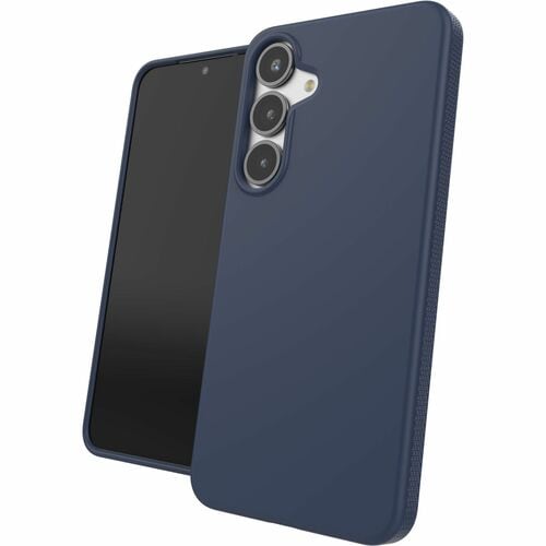 ZAGG Milan Snap Hülle für Samsung Galaxy S25+ Smartphone - Marineblau - Sturzsicher, Kratzfest, Rutschfest - Graphen, Ther