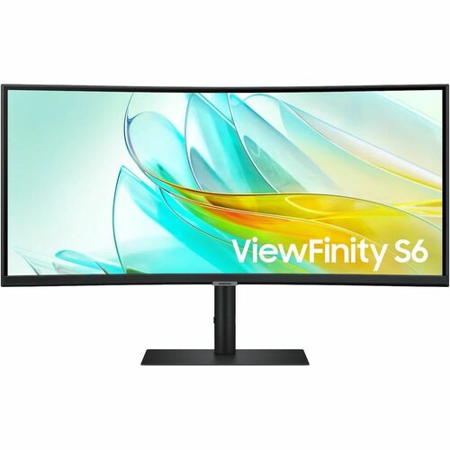 Samsung ViewFinity S34C652UEU 34" Class UW-QHD Curved Screen LED Monitor - 21:9 - Black - 86.4 cm (34") Viewable - Vertica