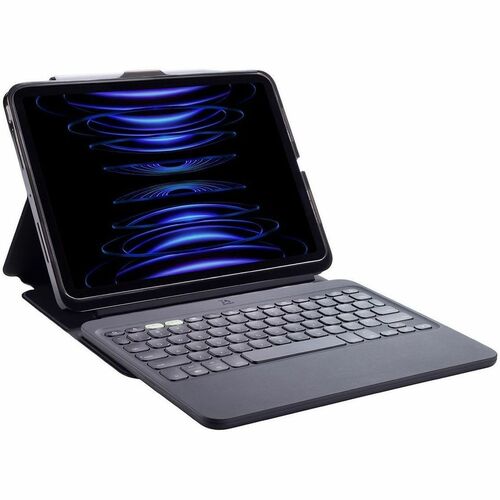 ZAGG Pro Keys 2 Tastatur/Cover für 27,9 cm (11 Zoll) Apple iPad Air 11 (2024) Tablet - Schwarz - Sturzsicher, Kratzfest, S