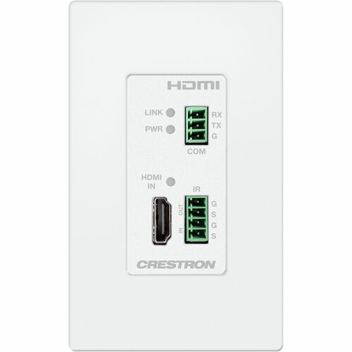 Crestron Essentials HD-TXC-4KZ-101-1G-W Video Extender Transmitter - Wired - 70 m Range - 1 x Network (RJ-45) - 1 x HDMI I