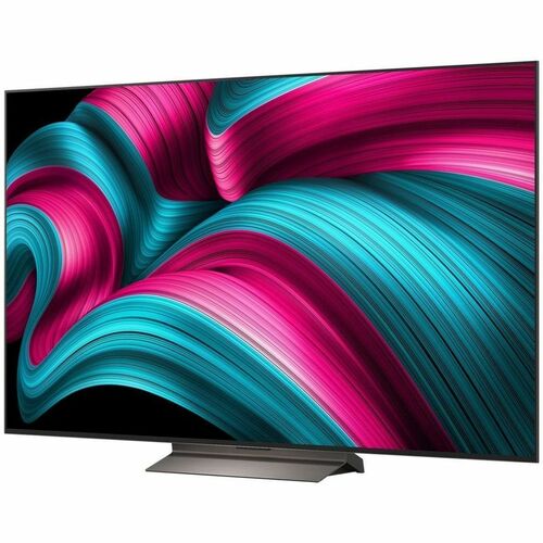 LG evo C5 OLED65C56LB 165.1 cm Smart OLED TV - 4K UHDTV - Apple HomeKit Supported - webOS 25 - Dolby Digital, AI Sound, Do
