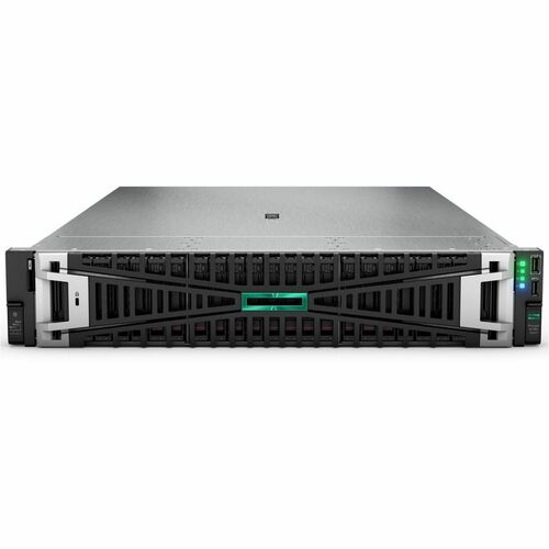 HPE ProLiant DL380 G11 2U Rack Server - 1 x Intel Xeon Silver 4510 2.40 GHz - 64 GB RAM - 960 GB SSD - (2 x 480GB) SSD Con