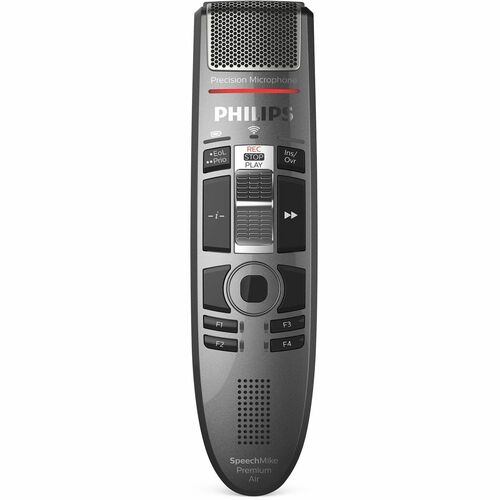 Philips SpeechMike Premium Air SMP4000 Digital Voice Recorder - [Built-in] Microphone, Speaker - Electret Condenser Microp