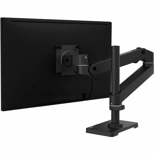 Ergotron 桌面安装座 用于 显示器, 液晶显示器 - 黑 - 可调节高度 - 1 显示器支持 - 86.4 cm (34") 支持屏幕 - 9.98 kg 承载量 - 100 x 100, 75 x 75 - VESA 安装兼容 - 铝