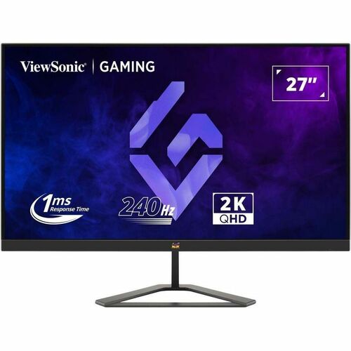 ViewSonic VX2758A-2K-PRO-3 27" Class WQHD Gaming LED Monitor - 16:9 - 68.6 cm (27") Viewable - SuperClear IPS - LED Backli