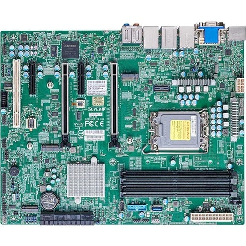 Supermicro X13SAE-F 工作站主板 - Intel W680 芯片组 - 插座 LGA-1700 - ATX - Core i3, Core i5, Core i7, Core i9 Processor Supported - 