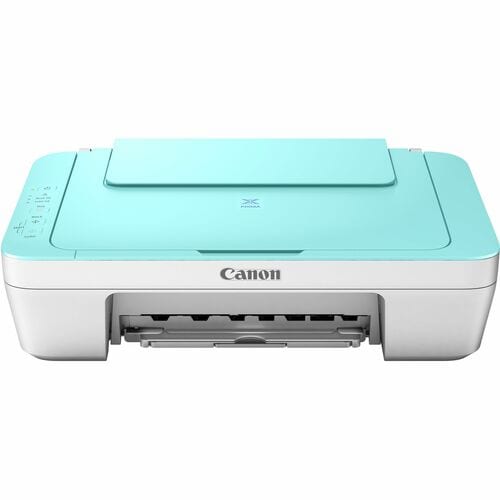 Canon PIXMA E410 Wired Inkjet Multifunction Printer - Colour - Green, White - Copier/Printer/Scanner - 4800 x 600 dpi Prin