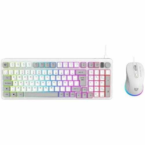 Combo Gamer Balam Rush 2 en 1 Alámbrico Squad Conquest KG515 / Teclado + Mouse / USB 2.0 / Mouse Óptico + 7200 DPI + Tecla